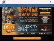 Tablet Screenshot of alamoracquetball.org